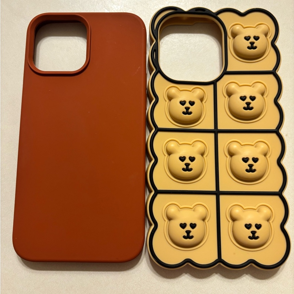 iPhone 12/13/14 pro max 2 case bundle